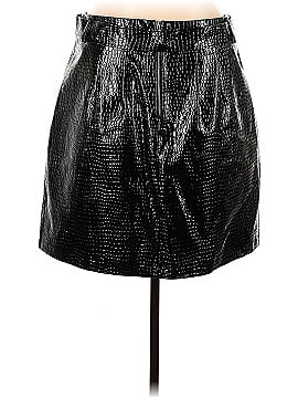 Refinery 29 x Eloquii Faux Leather Skirt (view 2)