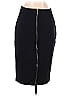 Black Saks Fifth Avenue Solid Black Casual Skirt Size 4 - photo 2