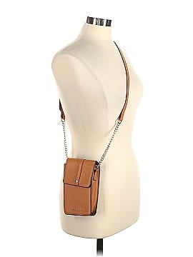 Ellen Tracy Leather Crossbody Bag (view 2)