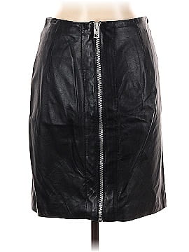 ALLSAINTS Spitalfields Leather Skirt (view 2)