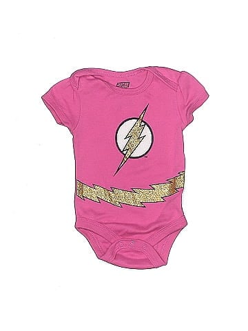 Justice League Short Sleeve Onesie (view 1)