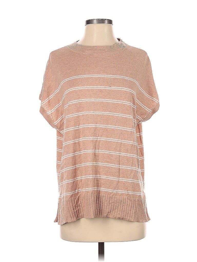 Pre-owned Lilla P Pullover Sweater In Brown