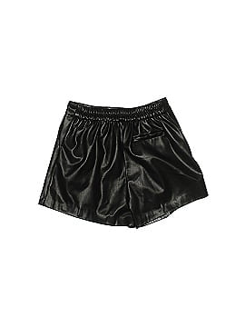 MAAC London Faux Leather Shorts (view 2)