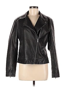 Universal Thread Leather Jacket (view 1)