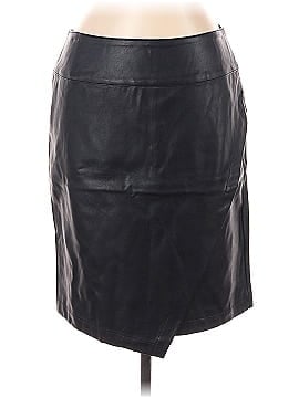 Ann Taylor Factory Leather Skirt (view 1)