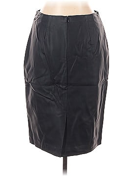 Ann Taylor Leather Skirt (view 2)