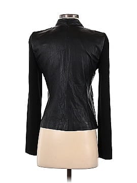 Donna Karan New York Faux Leather Jacket (view 2)