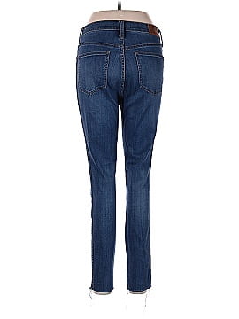 Madewell Tall 10" High-Rise Skinny Crop Jeans: Button-Front TENCEL&trade; Denim Edition (view 2)