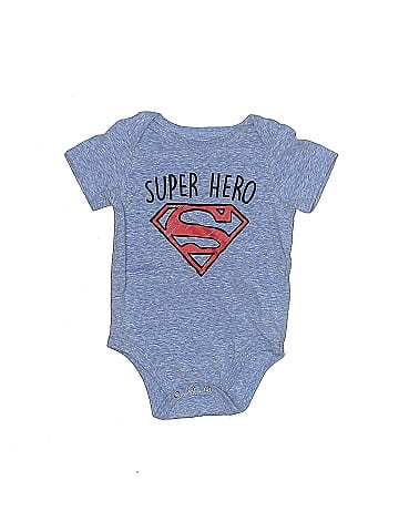Superman Short Sleeve Onesie (view 1)