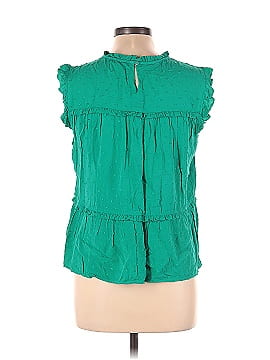 Betsey's Boutique Shop Sleeveless Button-Down Shirt (view 2)