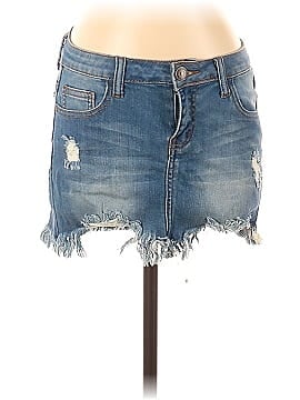 Machine Nouvelle Mode Denim Skirt (view 1)