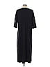 Purejill Solid Black Casual Dress Size M - photo 2