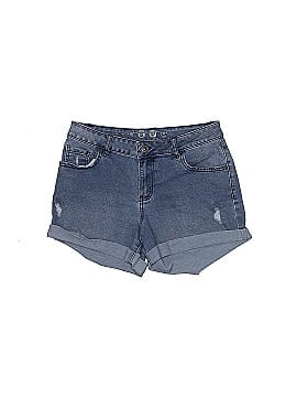 Peace Love Chill Denim Shorts (view 1)