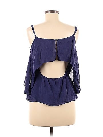 Elizabeth and James Sleeveless Silk Top (view 2)