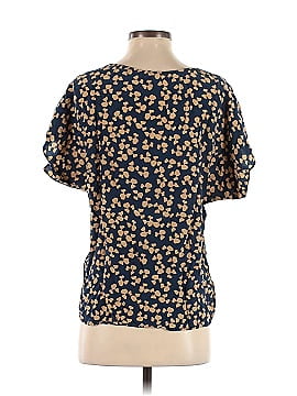 Joie Short Sleeve Silk Top (view 2)