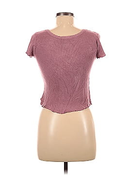 Pink Rose Short Sleeve Blouse (view 2)