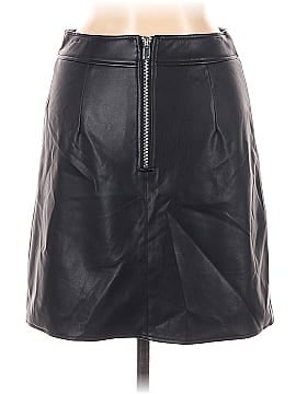 Warehouse Faux Leather Skirt (view 2)