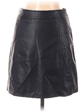 Warehouse Faux Leather Skirt (view 1)
