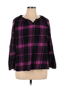 Brylane Woman Collection Long Sleeve Blouse (view 1)