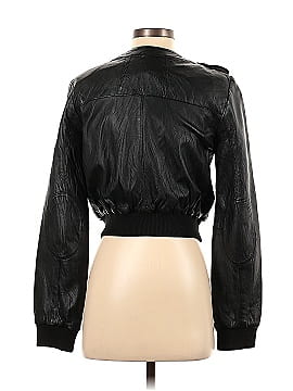 INC International Concepts Leather Jacket (view 2)