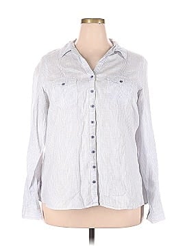 Marks & Spencer Long Sleeve Button-Down Shirt (view 1)