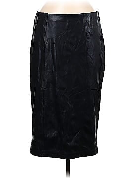 New York & Company Faux Leather Skirt (view 1)