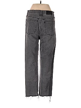 Madewell Classic Straight Jeans: Shadow Stripe Edition (view 2)