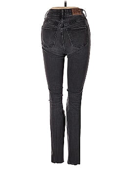 Madewell Tall 9" High-Rise Skinny Jeans in Black Sea (view 2)