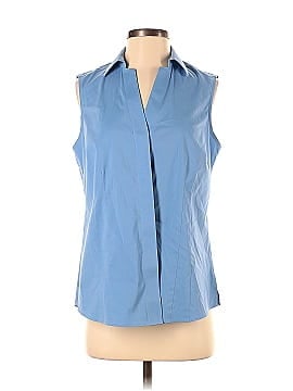 Foxcroft Sleeveless Button-Down Shirt (view 1)