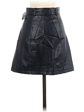 Hoodies Faux Leather Skirt (view 2)