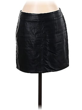 Very J Faux Leather Skirt (view 1)
