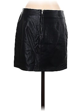 Very J Faux Leather Skirt (view 2)