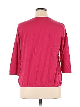 Ann Taylor LOFT Outlet 3/4 Sleeve Button-Down Shirt (view 2)