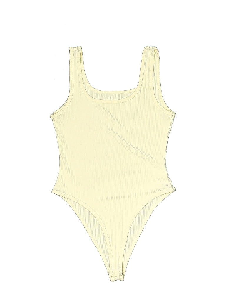 Pre-owned Unbranded Bodysuit In Yellow