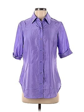 Doncaster Short Sleeve Silk Top (view 1)