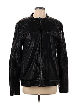 Wilson Faux Leather Jacket (view 1)
