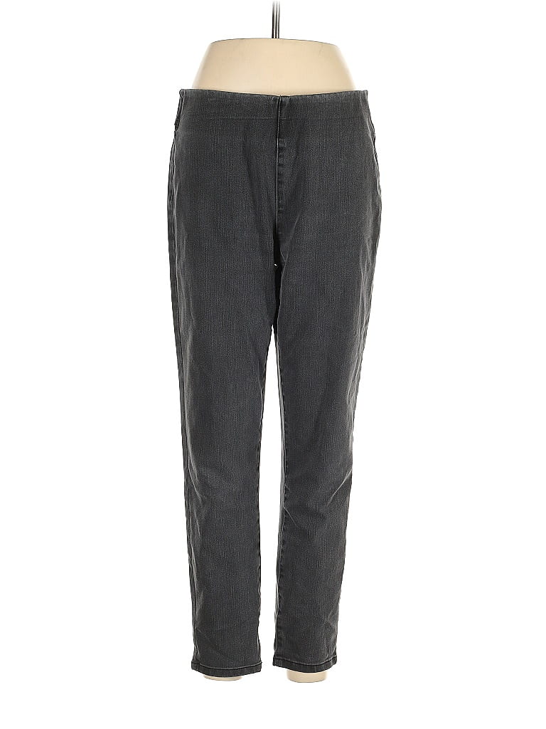 Pre-owned Soft Surroundings Jeggings In Gray