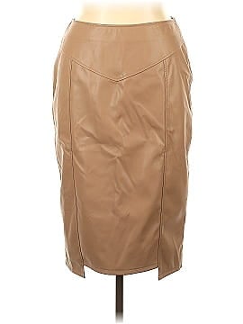 By Egreis Faux Leather Skirt (view 1)