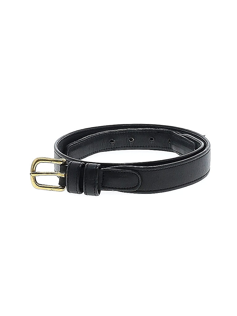 Coach Black Leather Belt 28 Waist - photo 1