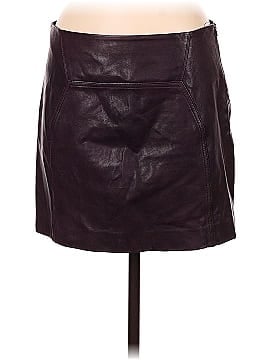 Diane von Furstenberg Leather Skirt (view 1)