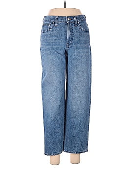 Madewell The Petite Perfect Vintage Wide-Leg Jean in Leifland Wash (view 1)