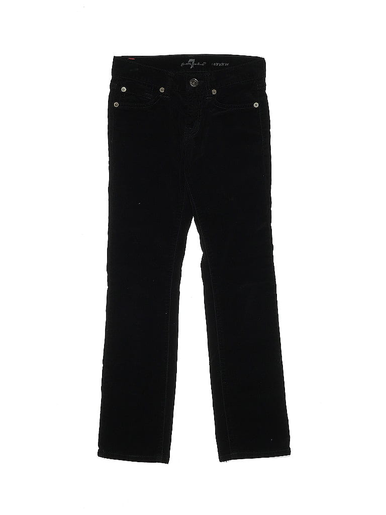 7 For All Mankind Black Jeans Size 7 - photo 1