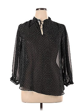 American Living 3/4 Sleeve Blouse (view 1)