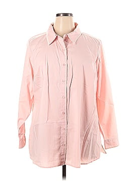 Martha Stewart Long Sleeve Button-Down Shirt (view 1)