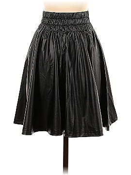 Zenana Faux Leather Skirt (view 2)