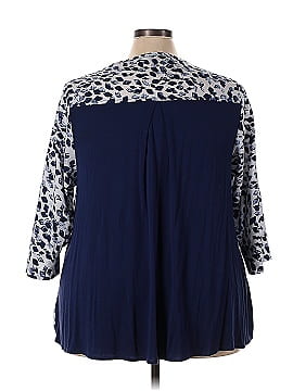 Lane Bryant Outlet 3/4 Sleeve Blouse (view 2)