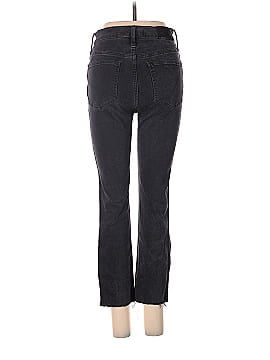 Madewell Stovepipe Jeans in Banberry Wash: Raw-Hem Edition (view 2)