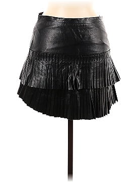 BCBGMAXAZRIA Leather Skirt (view 1)