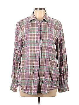 Lands' End Long Sleeve Button-Down Shirt (view 1)