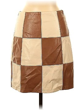 FRNCH Faux Leather Skirt (view 2)